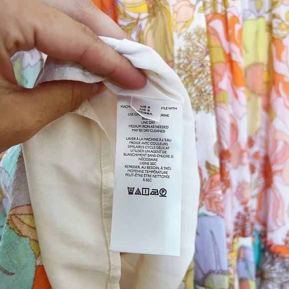 Anthropologie Floral Maxi Dress - Multicolor - Picture 9 of 12